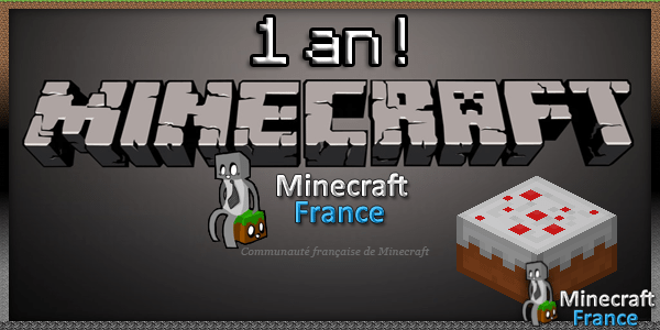 Joyeux Anniversaire Minecraft France Fr Minecraft France