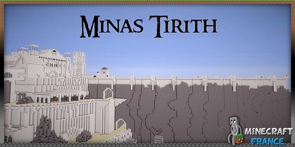 minas tirith minecraft schematic