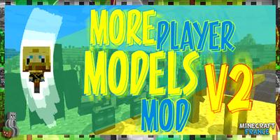 minecraft pe mods more player models