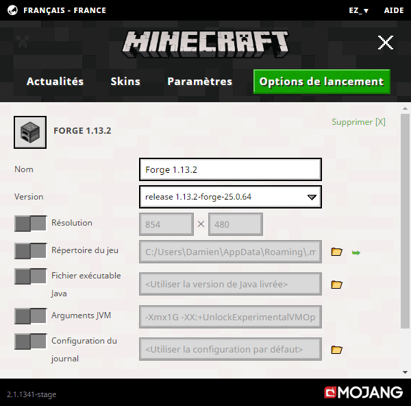 Allouer plus de ram à Minecraft pour installer de nombreux 