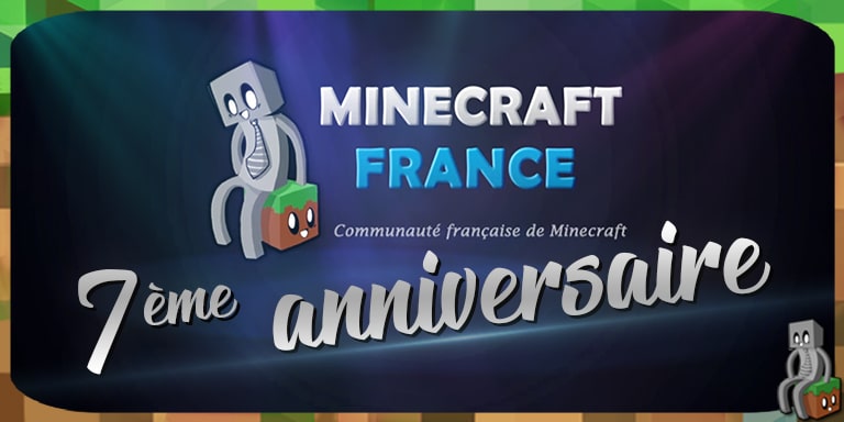 Minecraft-France fête ses 8 ans ! - Minecraft-France