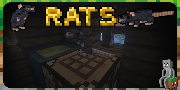 Mod Rats 1 12 2 1 16 5 Minecraft France