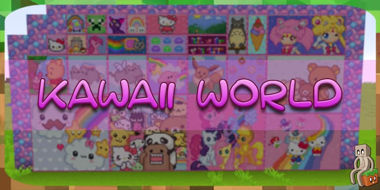 Kawaii World! Paintings Minecraft Texture Pack
