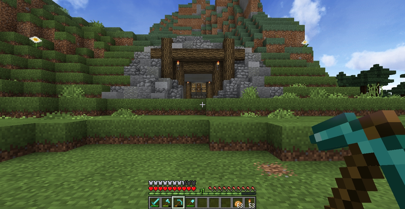 World build. Mine майнкрафт. Minecraft mine entrance. Goldmine майнкрафт. Minecraft mine Design.