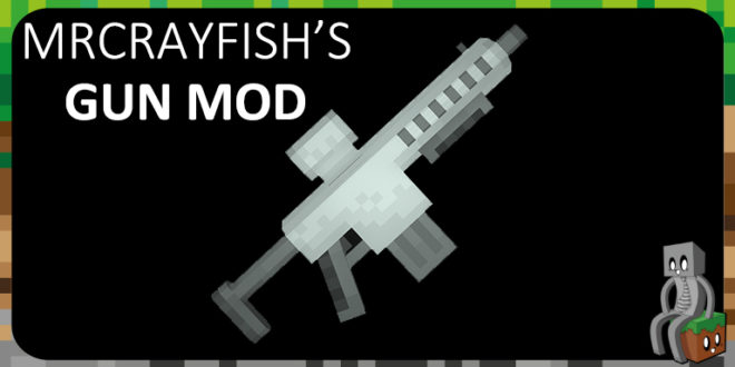 Mrcrayfish gun mod как поставить прицел