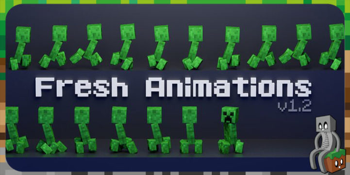 Resource Pack : Fresh Animations [1.14 - 1.16] - Minecraft-France