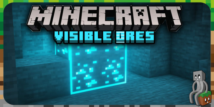 Текстур пак visible ores