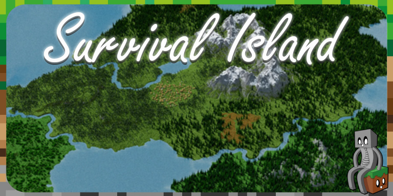 Classic survival island Minecraft Map