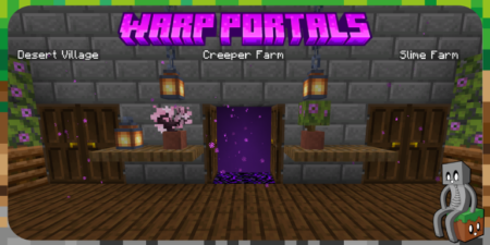 Warp Portals - Mod Minecraft