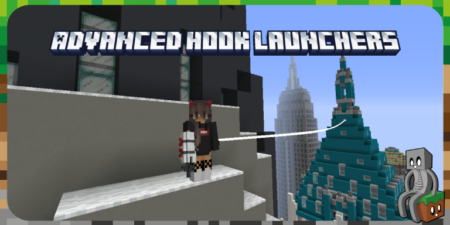 Advanced Hook Launchers - Mod Minecraft