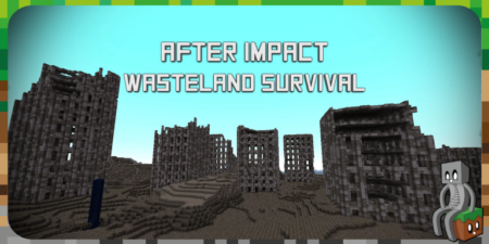 After Impact : Wasteland Survival - Map Minecraft